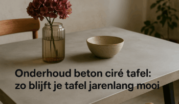 Beton tafel